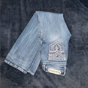 Rock Revival Women’s Arda Easy Boot Cut Jeans with Embroidered Pocket